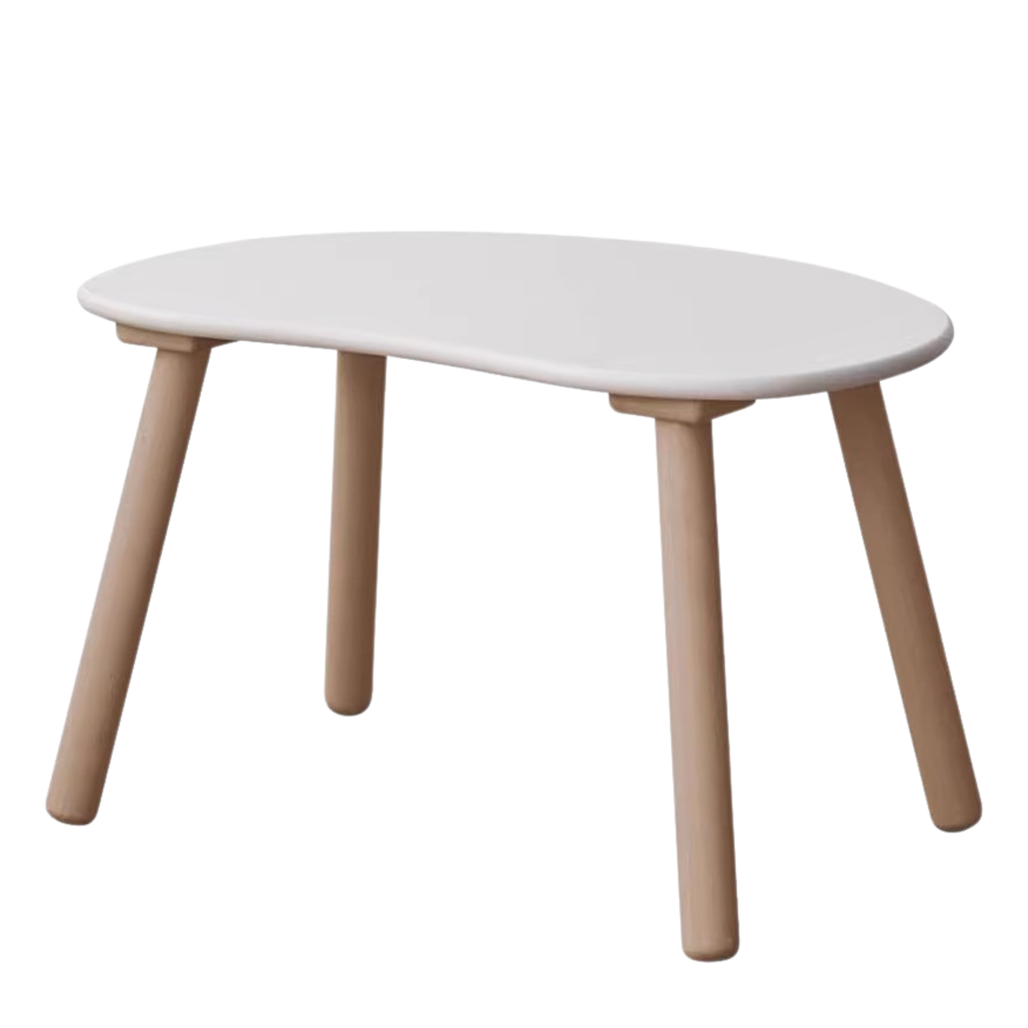 Birch Solid Wood Handmade Children's Study Peanut Table