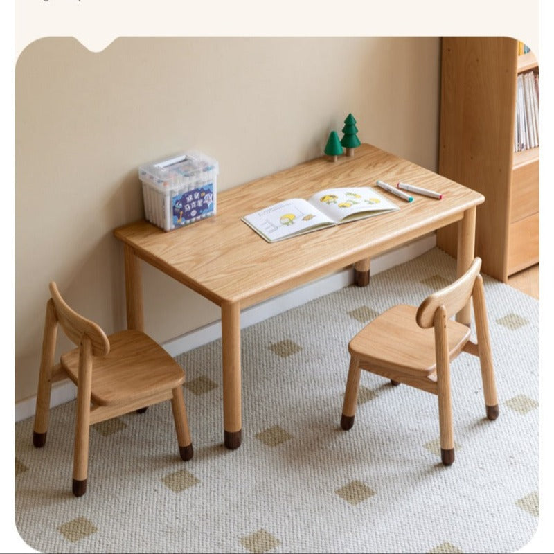Oak Solid Wood, Beech Solid Wood Handmade Children's StudyTable