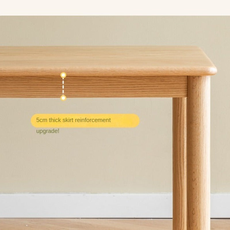 Oak Solid Wood, Beech Solid Wood Handmade Children's StudyTable