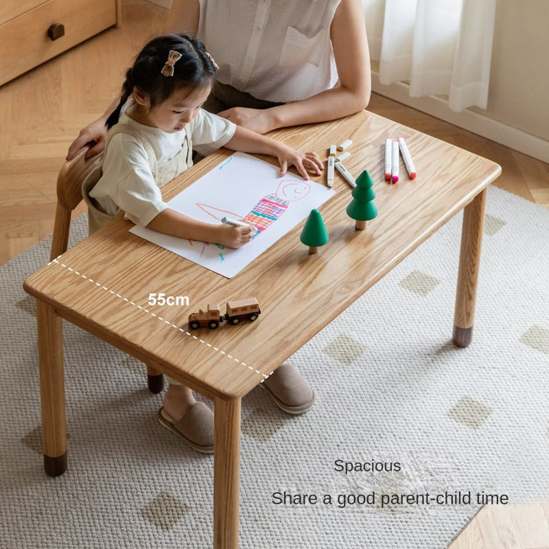 Oak Solid Wood, Beech Solid Wood Handmade Children's StudyTable
