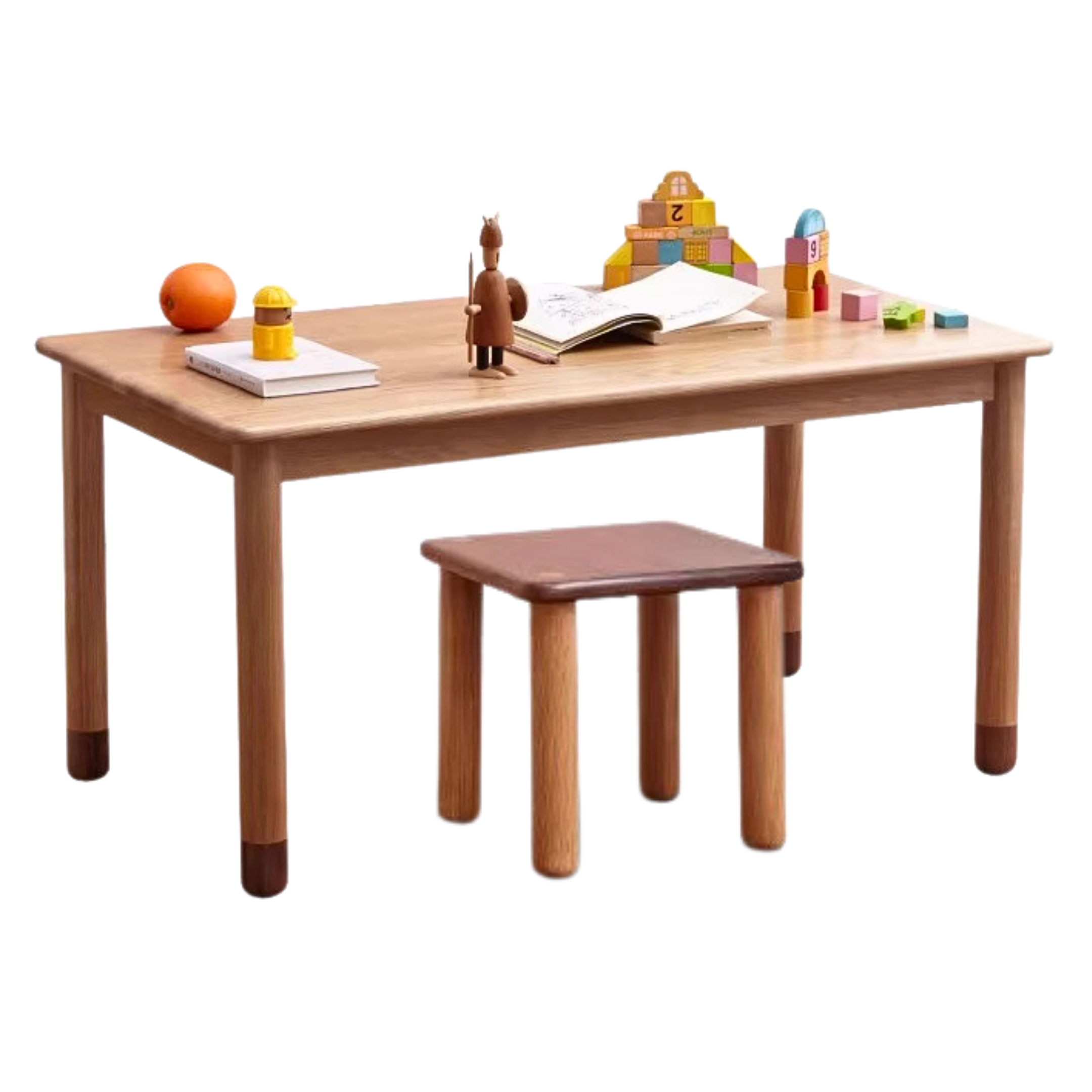 Oak Solid Wood, Beech Solid Wood Handmade Children's StudyTable