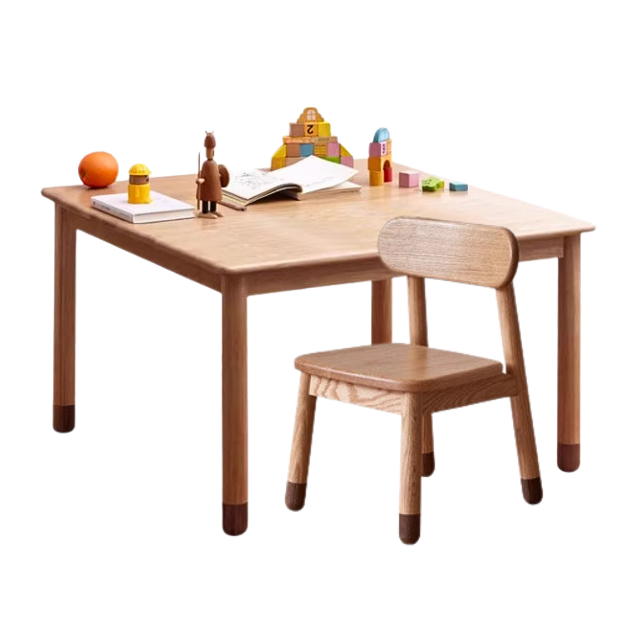 Oak Solid Wood, Beech Solid Wood Handmade Children's StudyTable