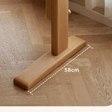 Beech Solid Wood Lifting Kids Table With Self/Chair/High Shelf