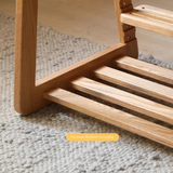 Beech, Oak Solid Wood Lift Children's Chair.
