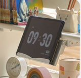 Beech Solid Wood Lift Study Desk  Adjustable White Children's Desk