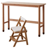 Oak Solid Wood Lifting Study Table Narrow Desk
