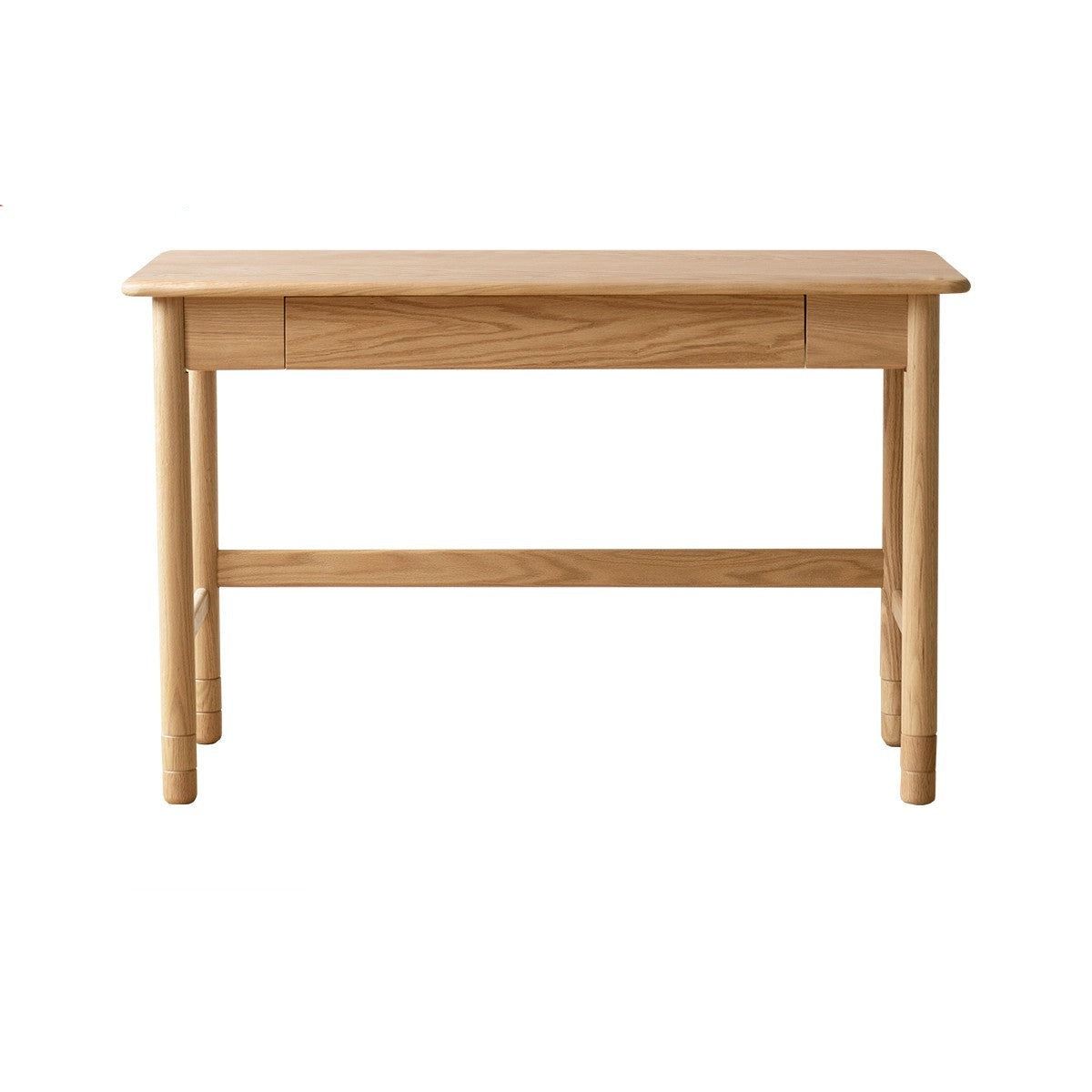 Oak Solid Wood Lifting Study Table Narrow Desk