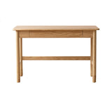 Oak Solid Wood Lifting Study Table Narrow Desk