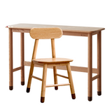 Oak Solid Wood Lifting Study Table Narrow Desk