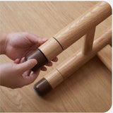 Oak Solid Wood Lifting Study Table Narrow Desk