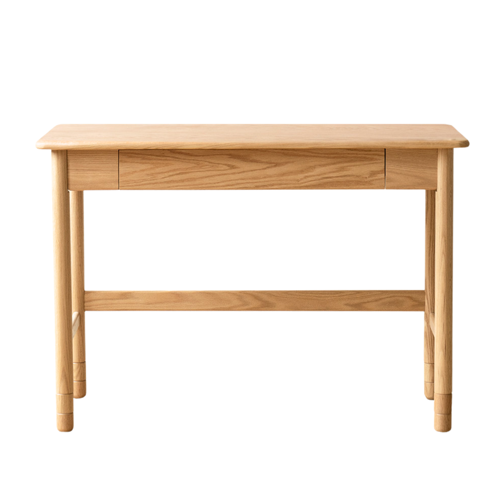 Oak Solid Wood Lifting Study Table Narrow Desk