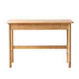 Oak Solid Wood Lifting Study Table Narrow Desk