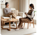 Oak Solid Wood Small Chair Children's Baby Chair.