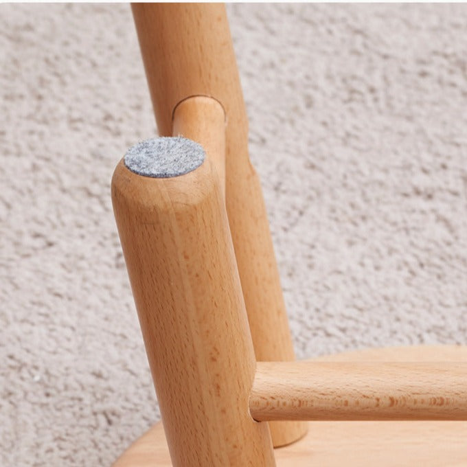 Oak, Beech Solid Wood Small Stool