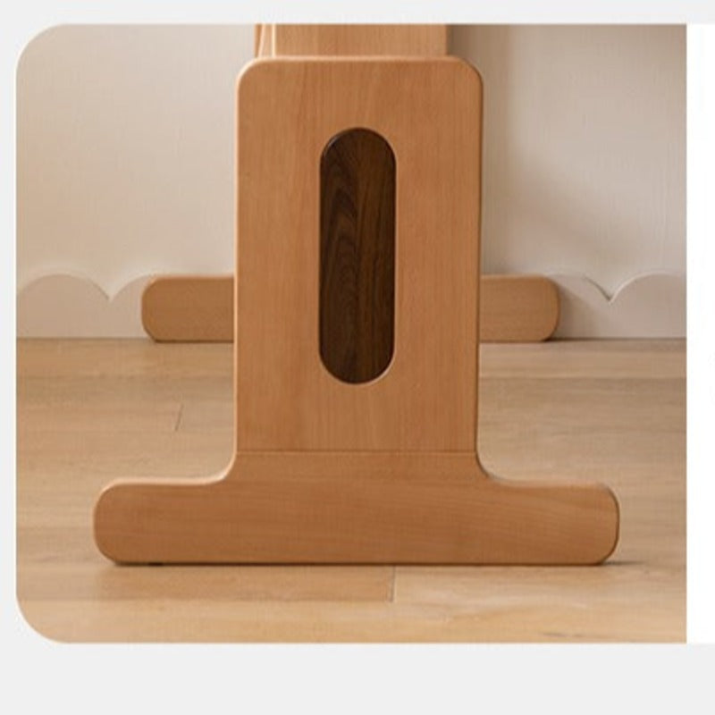European Beech Solid Wood Liftable Kids Table