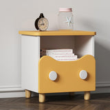 Modern Nightstand Kid Nightstand Creative nightstand with Drawer Wood Nightstand