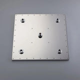 Modern 16" Chrome Thermostatic Rain Shower System with Handheld Shower & 3 Body Sprays