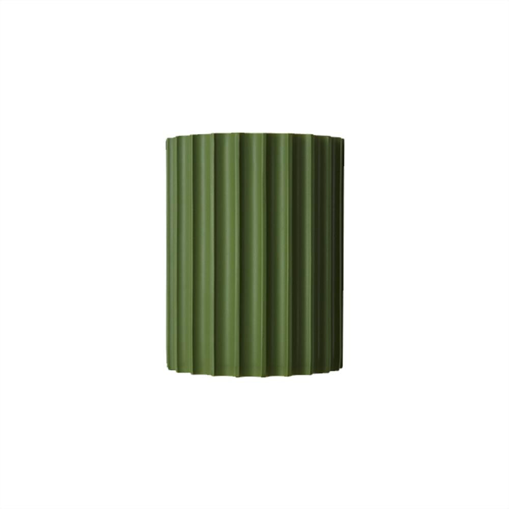 Modern Green Half-Cricle Resin Wall Sconce with 2-Light Living Room Bed Room Kitchen