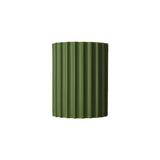 Modern Green Half-Cricle Resin Wall Sconce with 2-Light Living Room Bed Room Kitchen
