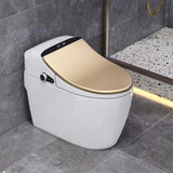 Modern Smart One-Piece 1.27 GPF Floor Mounted Elongated Toilet and Bidet with Seat