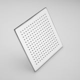10 Inch Modern Stylish Square Brushed Nickel Rain Shower Head Solid Brass