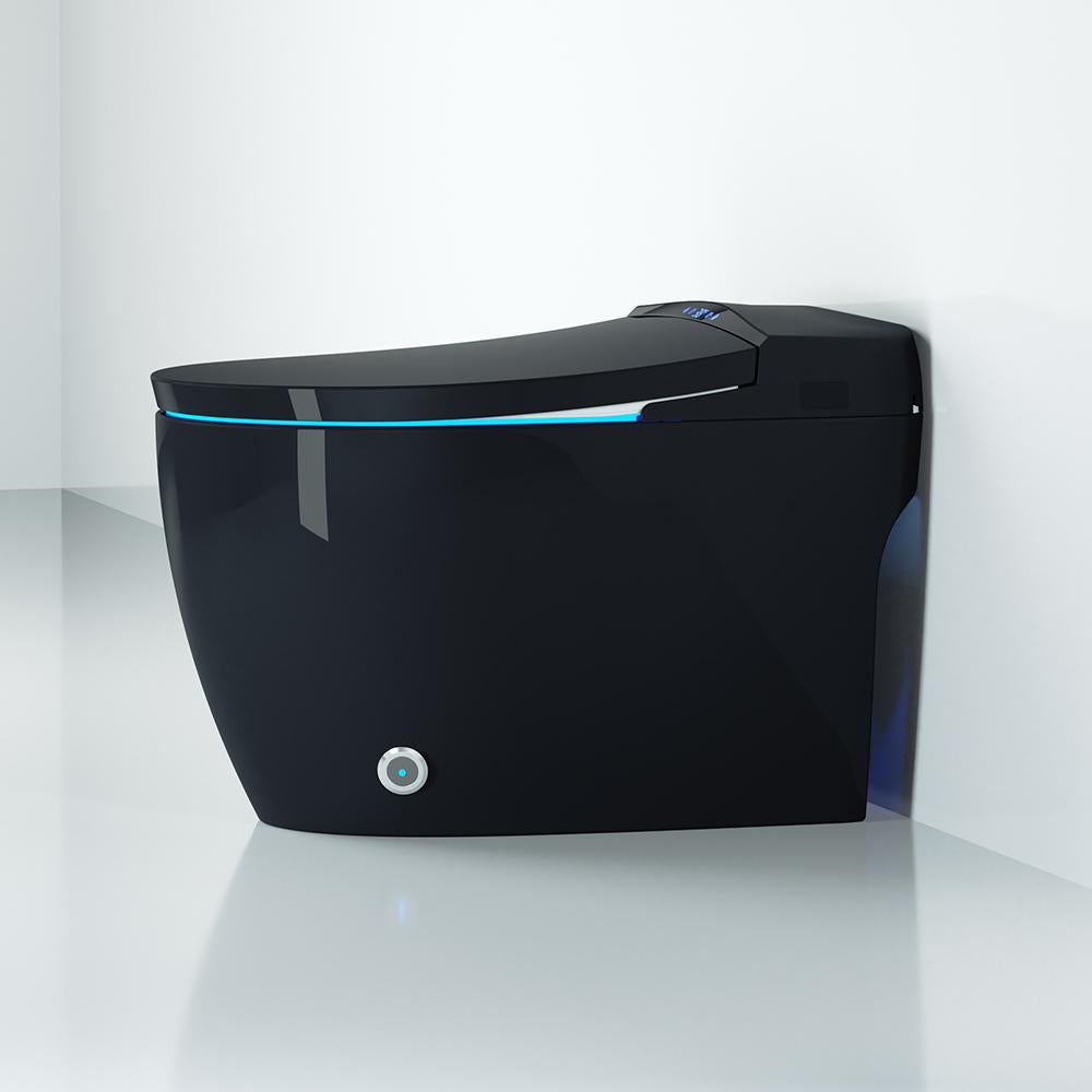 One-Piece Elongated Smart Toilet Floor Mounted Automatic Toilet Self-Clean