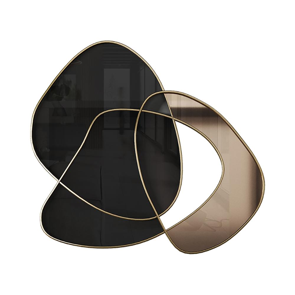 Abstract 3D Metal Wall Decor Modern Irregular Home Art