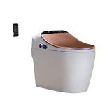 Modern Smart One-Piece 1.27 GPF Floor Mounted Elongated Toilet and Bidet with Seat