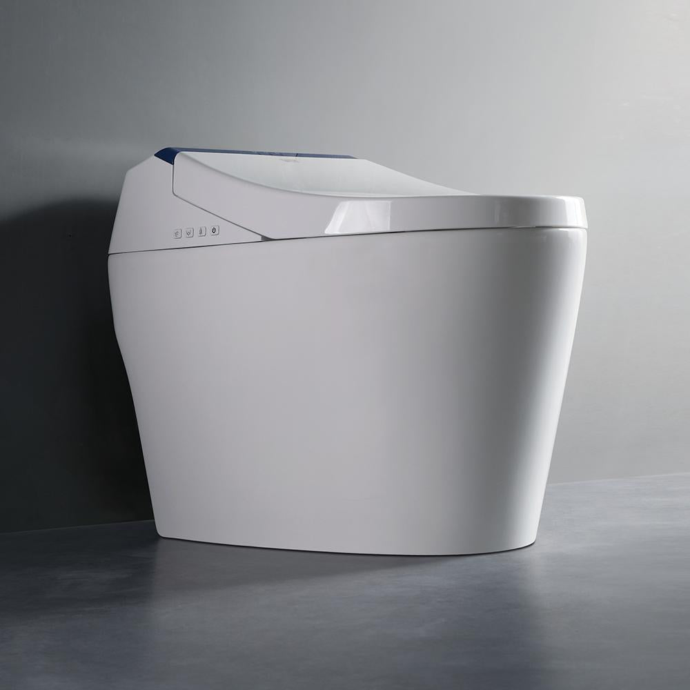 One-Piece Elongated Smart Toilet Floor Mounted Automatic Toilet Self-Clean