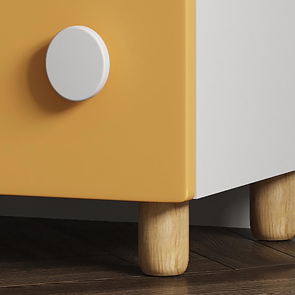 Modern Nightstand Kid Nightstand Creative nightstand with Drawer Wood Nightstand