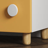 Modern Nightstand Kid Nightstand Creative nightstand with Drawer Wood Nightstand