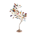 Modern 6-Light Agate Tree Table Lamp with On / Off Switch