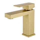 Stylish Luxury Deck Mounted One-Hole Single Handle Bathroom Sink Faucet