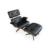 2-Pieces Walnut Swivel Recliner with Ottoman Lounge Chair Set-Richsoul-Chairs & Recliners,Furniture,Living Room Furniture