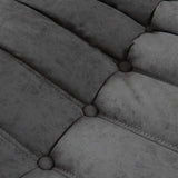 Minimalist Creative Beige Reclining Accent Chair of Leathe-Aire-Chairs & Recliners,Furniture,Living Room Furniture