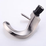 Modern Creative Bathroom Sink Faucet Single Handle One-Hole Sink Faucet Brass
