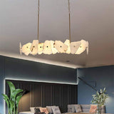 Postmodern Faux Marble LED Kitchen Island Light with Adjustable Height-Richsoul-Ceiling Lights,Island Lights,Lighting