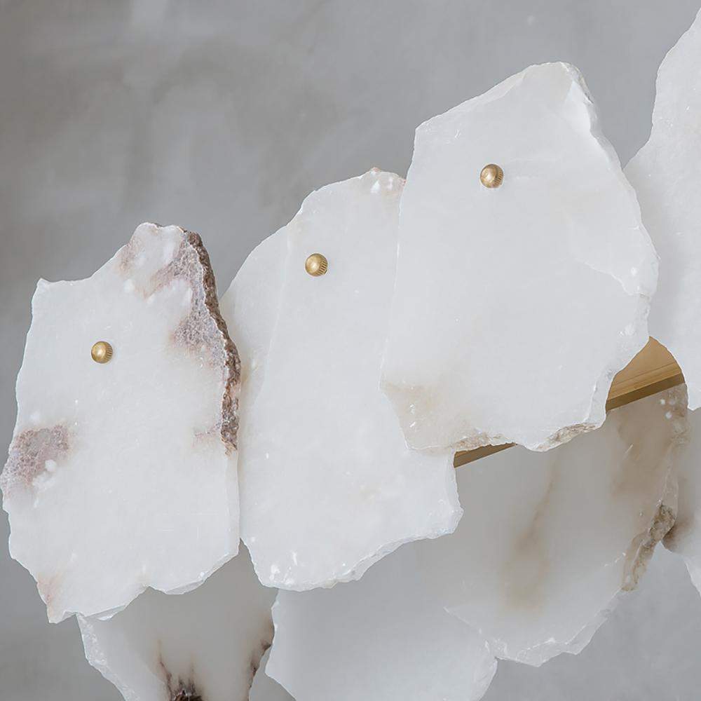 Postmodern Faux Marble LED Kitchen Island Light with Adjustable Height-Richsoul-Ceiling Lights,Island Lights,Lighting