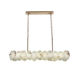 Postmodern Faux Marble LED Kitchen Island Light with Adjustable Height-Richsoul-Ceiling Lights,Island Lights,Lighting