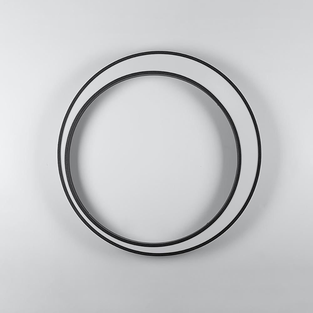 Postmordern Outdoor LED Wall Sconces Round Gray Waterproof Garden Lighting