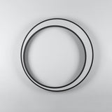 Postmordern Outdoor LED Wall Sconces Round Gray Waterproof Garden Lighting