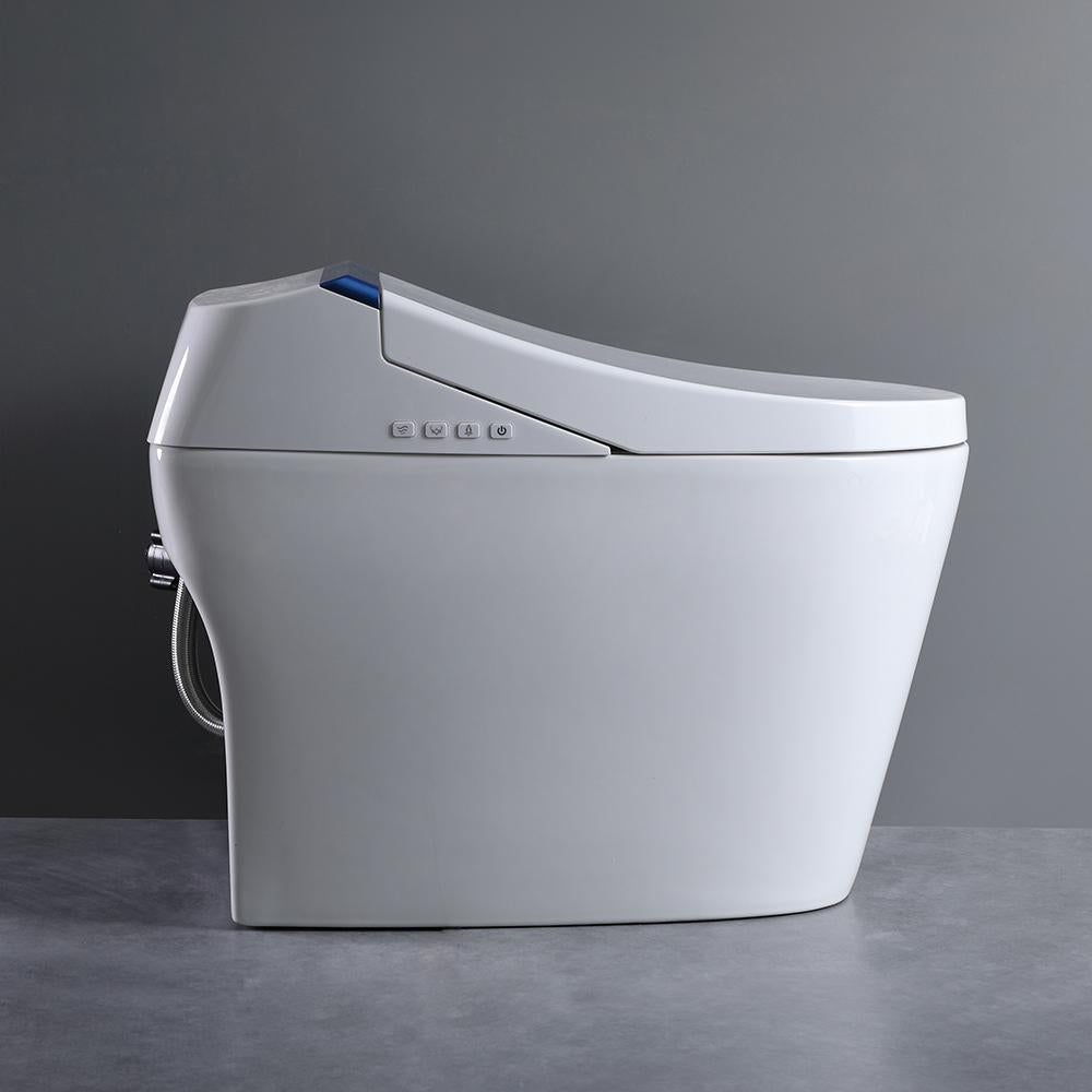 One-Piece Elongated Smart Toilet Floor Mounted Automatic Toilet Self-Clean