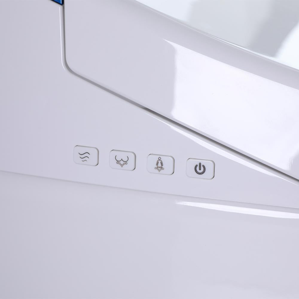 One-Piece Elongated Smart Toilet Floor Mounted Automatic Toilet Self-Clean