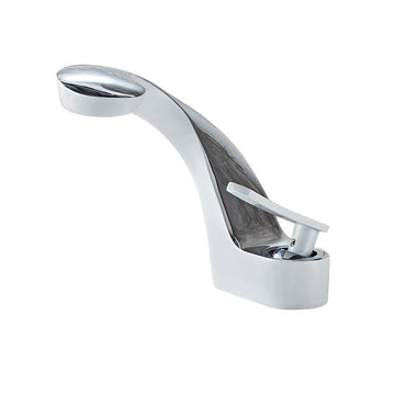 Modern Creative Bathroom Sink Faucet Single Handle One-Hole Sink Faucet Brass