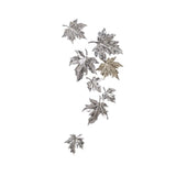 8 Pieces Modern 3D Gold Maple Leaves Home Wall Decor