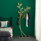76" Unique Flower Bud Hook Freestanding Coat Rack