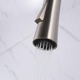 Kitchen Faucet with Sprayer Pull Down Touch Faucet Brushed Nickel Stainless Steel