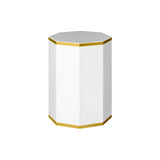 Shoes Storage Furniture Storage Cabinets Storage White&Gold 3-Door 9 Pairs Shoes