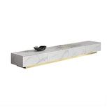 Italian White TV stand Minimalist Stone 4-Drawer Media Console in Large-Richsoul-Furniture,Living Room Furniture,TV Stands