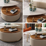 Modern Extendable Nesting Tables Coffee Table Set of 2-Richsoul-Coffee Tables,Furniture,Living Room Furniture
